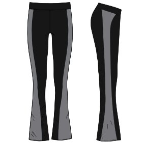 Fashion sewing patterns for LADIES Trousers Sport leggings 6048
